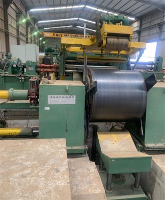 China Automatic Hot Rolled HR Carbon Steel Slitting Line Machine 1-6 X 1600 for sale