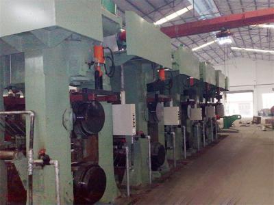 China linha moinho do moinho de laminação do aço carbono da largura de 450mm de rolamento em tandem reversível à venda