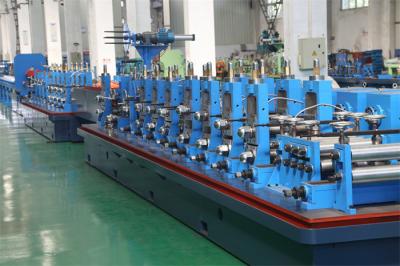 China High Frequency ERW Pipe Making Machine Steel Straight Seam Pipe Welding Tube Mill Line HG 114 for sale