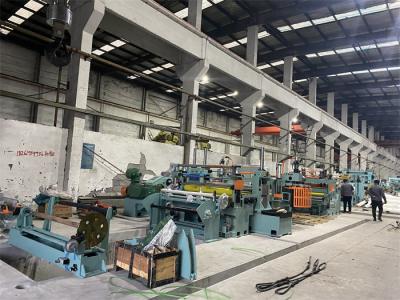 China Super High Speed Steel Coil Longitudinal Precision Slitting Line 4 X 1600 180mpm for sale
