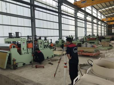 China 100mpm Middle Gauge Coil Sheet Steel Slitting Line (1-5)x1500 for sale