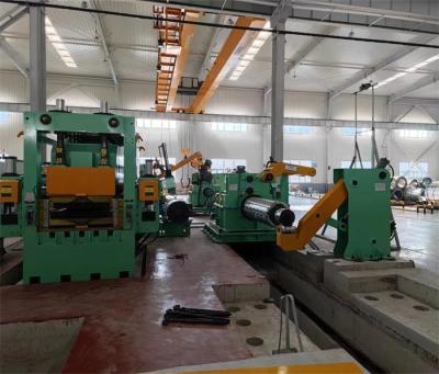 China High Speed Metal Cut To Length Machine Rotary Shear Flying Cut To Length Line 0.3-3 X 1600 for sale
