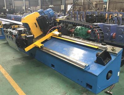 China Mild Carbon Steel Pipe Mill Line With Cold Cutting Saw HG 76 for sale