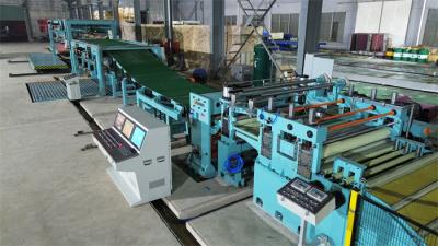 China High Precision Servo Cut To Length Line for Stainless Steel Coils with Edge Trimming for sale