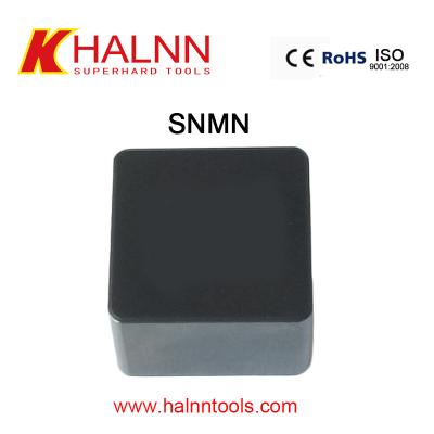 China BN-S20 SNGN120712 Solid cbn cutting tool cbn insert for machining the concave with high managanese steel materials for sale