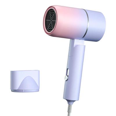 China 1200W Portable Ionic Electric Hair Dryer Lightweight Blow Foldable For Home & Travel for sale