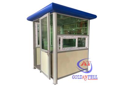 China Sentry Security Guard House Watch Box Prefab Police Room In Parking Management for sale