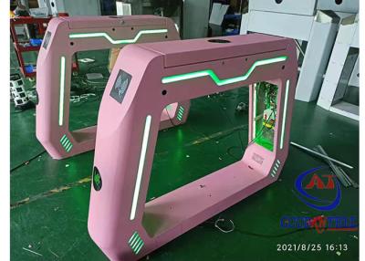 Китай Acrylic Barrier Lane Speed Gate Turnstiles Led Lighting Solid Cabinet продается