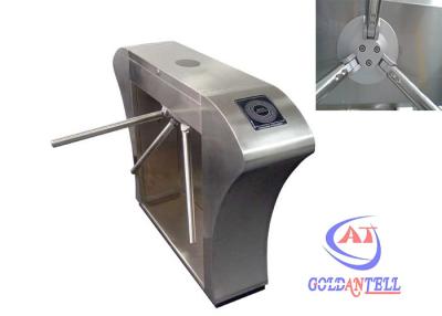 China Passage Width 600 MM Full Automatic Tripod Barrier Gate With Coin Accepter / Counter Function for sale