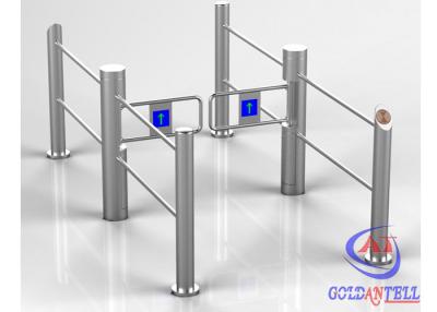 China Automatic Flexible Running Swing Turnstile Durable Stainless Steel for Stores , Supermarket for sale