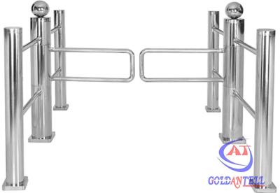 China Full Automatic Swing Barrier Gate Access With Sound / Light Alarm To Preventing Illegal Intruder for sale