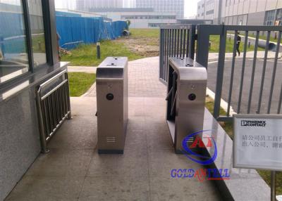 China Stainless Steel IP54 Fingerprint Tripod Turnstile Mechanism for Access Controller with Barcode / IC Card for sale