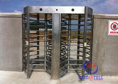 China Factory Supply Security Full High Turnstile , Customize Full Height Turnstile With RFID / Biometric System for sale