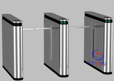 China Intelligent Walk Through One Arm Turnstile , Full Automatic Turnstile for Bank for sale