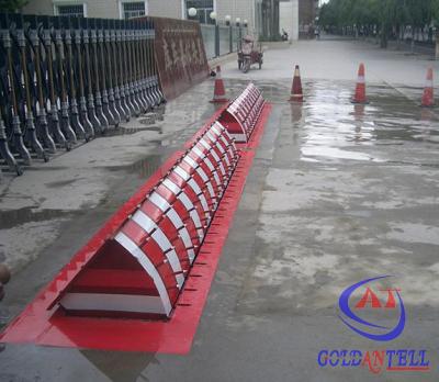 China Traffic Remote Control Security Hydraulic Road Blocker A3 Steel With Rust Proof Lacquer for sale