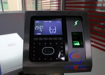 China Sistemas de seguridad profesionales del torniquete de la cara, máquina de la atención de la huella dactilar en venta