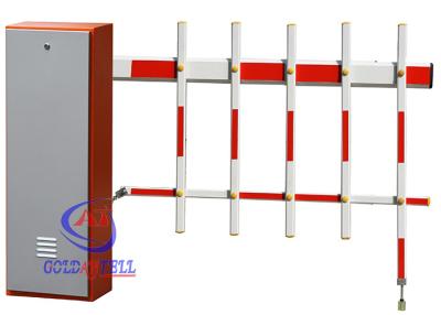 China Highway Toll Stations Autoamtic Parking Barrier Gate with Double Limit Switch 2 Fence Arm for sale