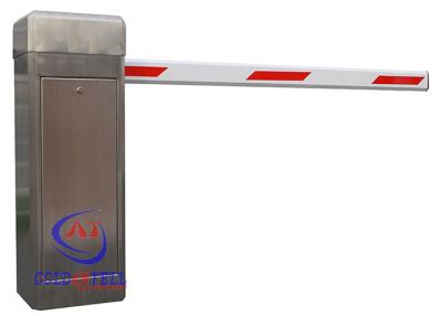 China CE 6M Road Safety Stainless Steel Boom Barrier Gate Automatic 50W Auto-Close Mode 50Hz - 60Hz for sale