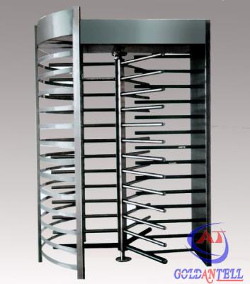 China Stainless Steel Security Full Height Turnstile Gate with Electric Mechanical Management for sale