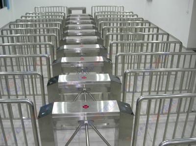 China Indoor Stainless Steel Body Security Tripod Turnstile With High Quality for sale