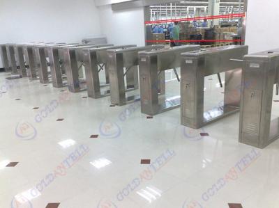 China Tres sistemas de seguridad verticales resistentes del torniquete de la media altura de la puerta del torniquete del trípode del brazo en venta