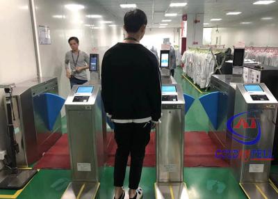 China Electric Flap Barrier Turnstile Speed ESD Facial Scan Screen Control Software à venda