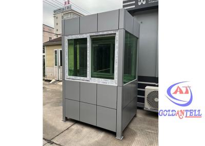 China Prefabricated Safe Security Sentry Box Light Steel Structure Building Sandwich Panel for sale