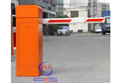 China Automatic car park barriers RFID Card Reader / CE vehicle barrier gates For Parking Lot for sale