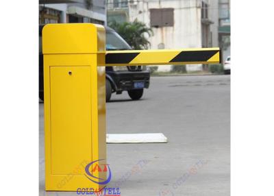 China Puerta de la barrera del auge de AC220V, puerta del brazo de la barrera del sistema del aparcamiento de la tarjeta en venta