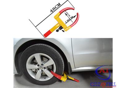 China Security Anti theft vehicle wheel clamps , Parking wheel locks for cars for sale