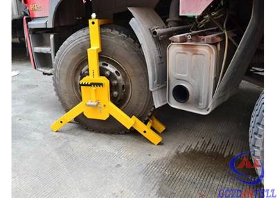 China Security Durable car tire locks , Portable trailer wheel clamp For Truck for sale