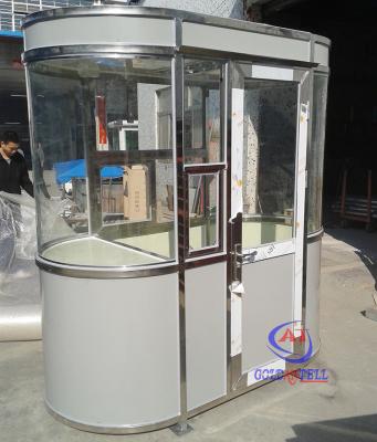 China Environmentally Friendly Sentry Box Toll Booth For Parking Lot And Fee Station for sale