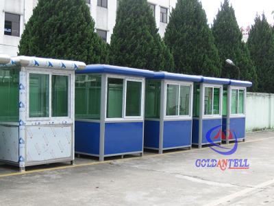 China Toll Booth guard house Easy Installation , Security Guard Booths for sale