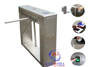 China Stainless Steel Access Control System Tripod Turnstile Gate Pedestrian Speed Gate for sale