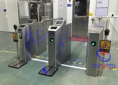 China 60cm Automatic China Factory QR Code Fingerprint Face Recognition Entrance Turnstiles Gates for sale