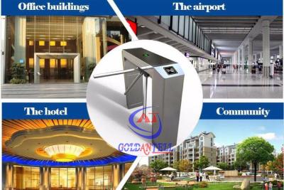China Access Control Turnstile For Office Building / Hotel / Airport / Community for sale