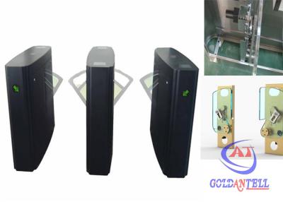 China Retractable Flap Barrier Gate in shock absorber visitor management system for sale