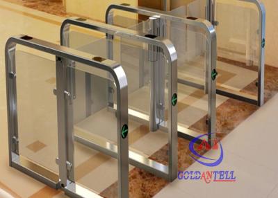 China Fast Speed automatic swing  barrier gate for station airport and Fitness Gym for sale