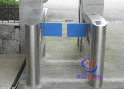 China Long lifespan Swing Barrier Gate , remote control Speed Gate Systems with IR indicating system for sale