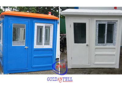 China Prefabricated Fiberglass safe sentry box garden shed , Mobile Guard House for sale