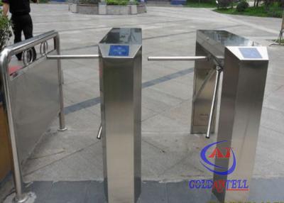 China RFID passage entrance Tripod Turnstile With Counter for Factory / tourism / building lobby for sale