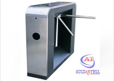 China Station tripod Turnstile and Passgate with LED indicator light automatic reset fuction for sale