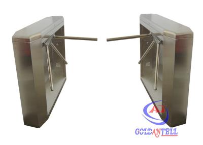 China HS revolving biometric counter Subway Turnstile remote operation function for sale