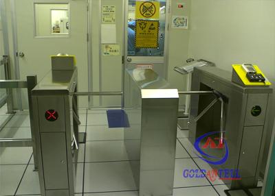 中国 三脚の腕警報機能回転様式のドア生物測定ICカード指紋 販売のため