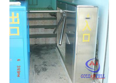China Security solenoid tripod Half Height Turnstiles in intelligent and management control for sale