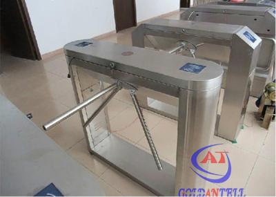 China Outdoor Tripod Turnstile Gate , Remote Control train station turnstile Entry for sale