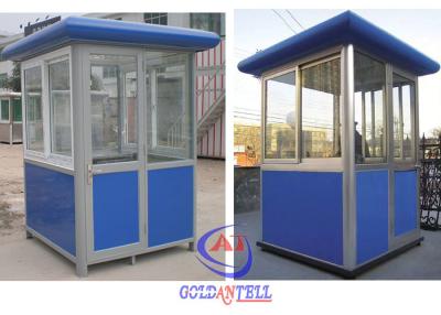 China Fiberglass Fireproof Mobile Security Guard Booths Bubble Package for sale
