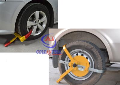 China Trucks / Big Vehicle / trailer wheel clamp lock Adjustable Size , Easy operate for sale