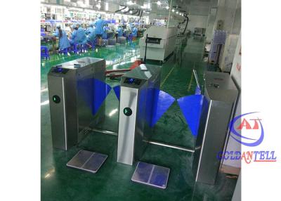 China Bi Directional Access Control Turnstile Coin Operated ESD Swing Gate Turnstile For Gym for sale
