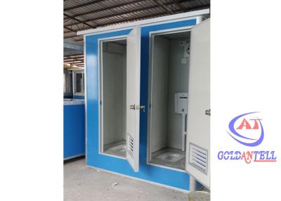 China Os toaletes modulares pré-fabricados removíveis montaram inteiramente o banheiro da casa pré-fabricada à venda